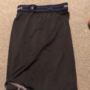 Hanes activewear boxer briefs